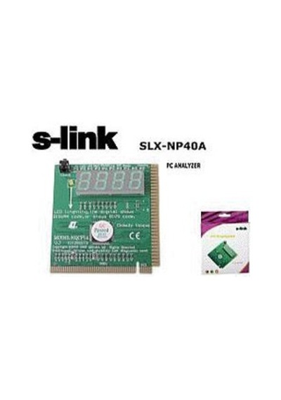 S-Link Slx Np40A Isa ve PCI 4 Dijital Anakart Test Cihazı