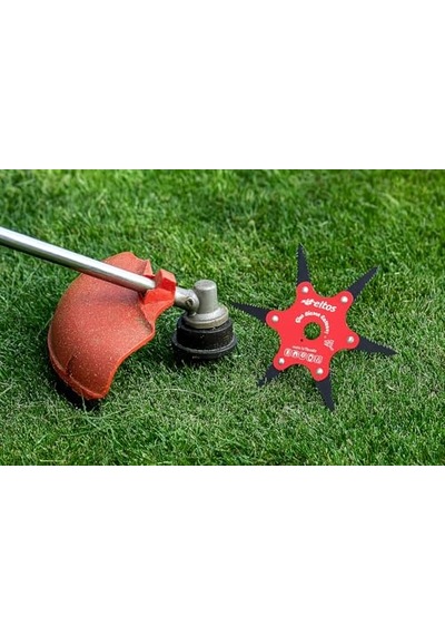 Çim Biçme Aparatı, 6 Bıçaklı, Ergonomik, Metal, Bahçe Tırpan Makinesi Ek Parça, Cba250