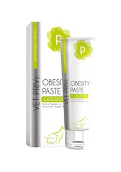 Vet Prive Veterinary Obesity Paste Kedi Ve Köpekler İçin Kilo Kontrolü Desteği Malt Macun 100 Gr