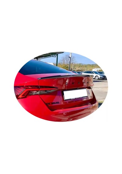 Autogp Skoda Octavia Cam Üstü Spoiler Pianoblack Boyalı Vrs 2020+ Agp-bgz-sp-145475