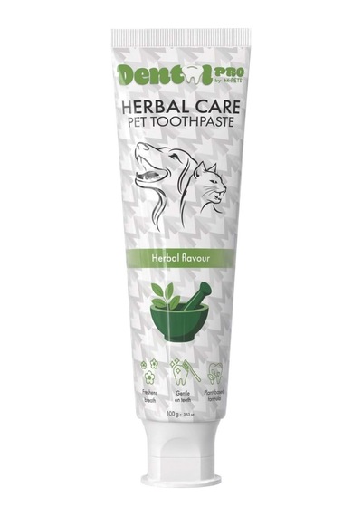 M-pets Dental Care Pro Bitkisel Aromalı Diş Macunu 100gr