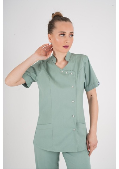 Aylu Model Soft Likra Çağla Yeşili Doktor Hemşire Hastane Scrubs Üniforma Takımı Çağla Yeşili Çağla Yeşili Aylu Model Soft Likra Çağla Yeşili Doktor Hemşire Hastane Scrubs Üniforma Takımı Çağla Yeşili Çağla Yeşili