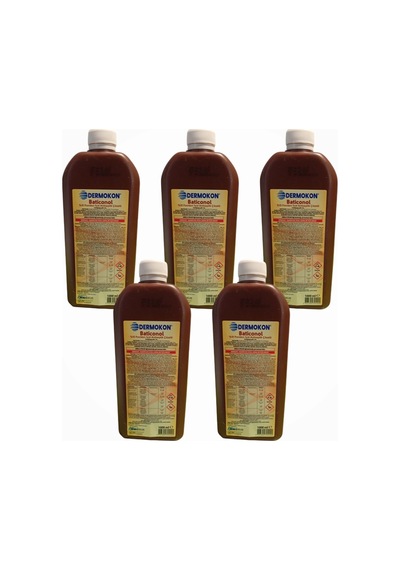 Dermokon Batikon Antiseptik Çözelti 1000ml - 5 Adet