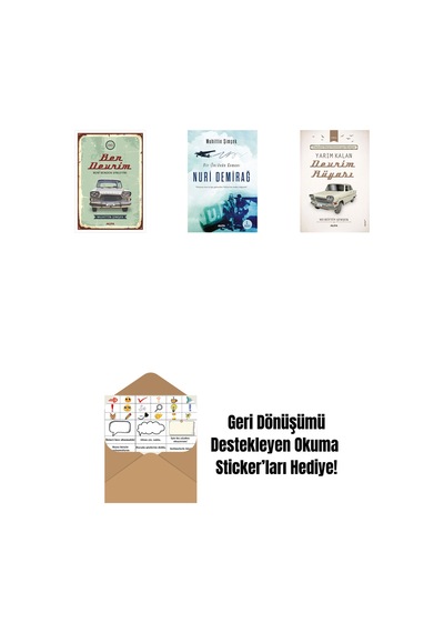 Ben Devrim + Nuri Demirağ + Yarım Kalan Devrim Rüyası + Okuma Sticker'ları