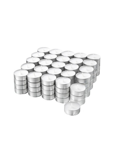 100 Lü Tea Light Mum Beyaz Tealight Mum