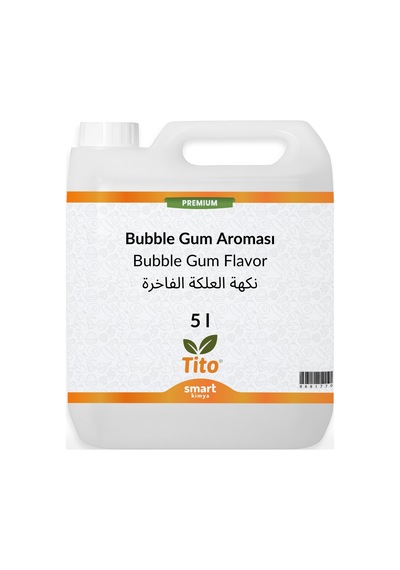 Premium Bubble Gum Aroması 5 Litre