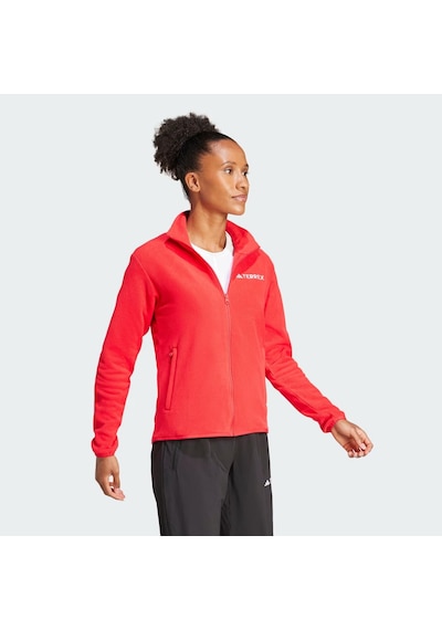 Adidas Multi Essentials Full-zip Kadın Sweatshirt C-adıjp0803b30a00 Kırmızı