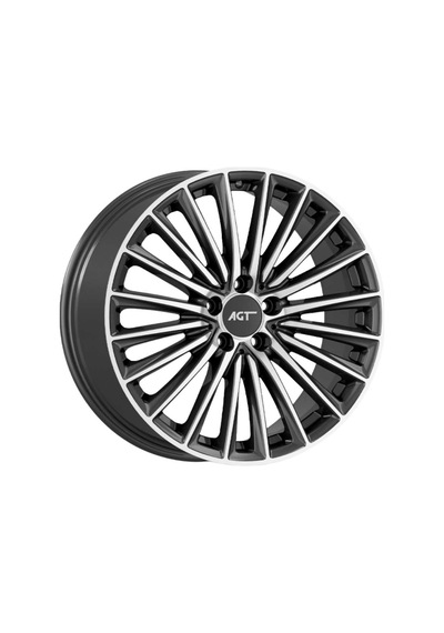 Agt Wheels 19 İnç 5x112 Et55 Füme Jant Takımı J-6211