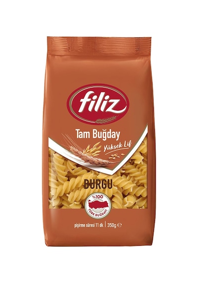 Filiz Tam Buğdaylı Ve Sebzeli Makarna 350 Gr 10 Lu Karma Paket