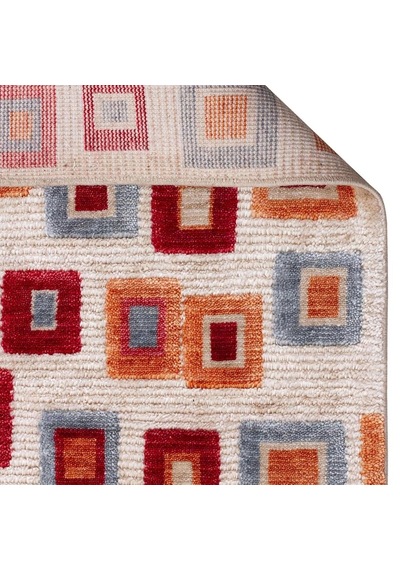 Eko Halı Zr 21 Beige Multy Modern Uşak Halısı Bej - Renkli