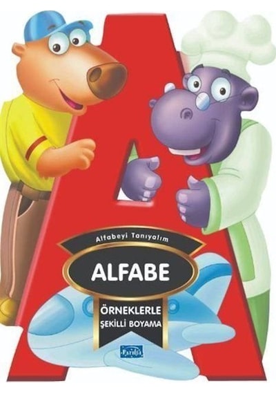 Örneklerle Şekilli Boyama Alfabe