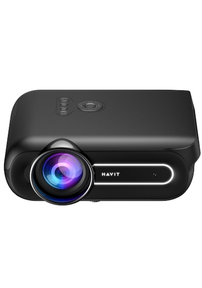 Havit PJ209A Plus Google TV Akıllı Projeksiyon Cihazı – 12000 Lümen, 1080P, 4K Destekli, Auto Focus
