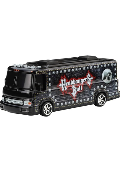 Hot Wheels Premium Pop Culture Mtv Headbanger Ball Tur Otobüsü Siyah
