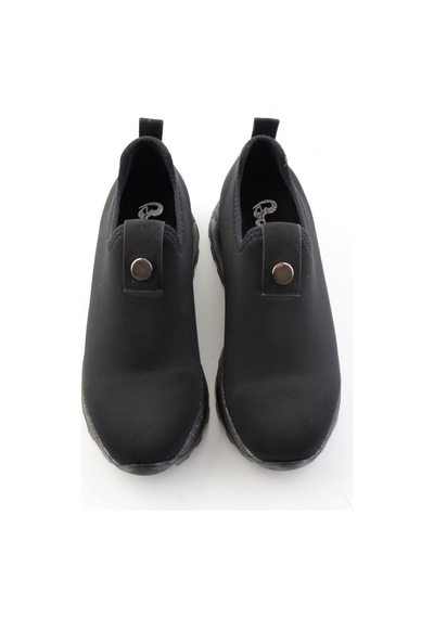 Bambi Siyah Streç Kadın Sneaker K01834220017