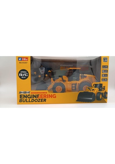 Limon Oyuncak Şarjlı Kumandalı Dozer 93307 Sarı
