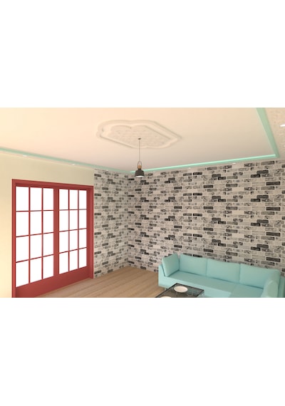 Motifpiyer Lamba Tavan Göbeği Dc-55-dikdörtgen-125cmx86cm