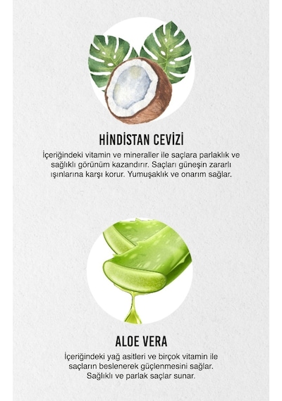 Urban Care Pure Coconut & Aloe Vera Sıvı Saç Bakım Kremi 200 ML