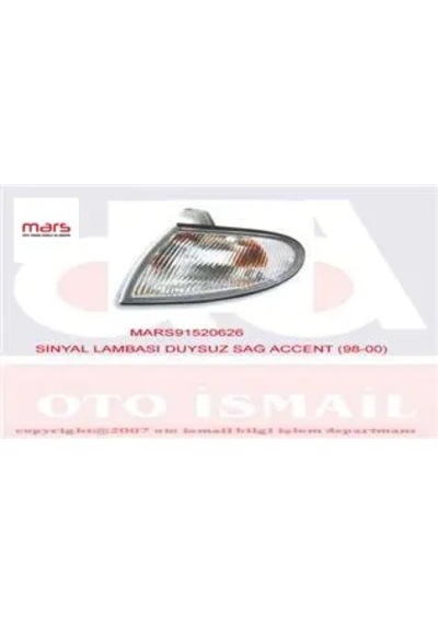 Sinyal Lambası Duysuz Sağ Accent 98-00 Mars 9230222300/ 9230222310