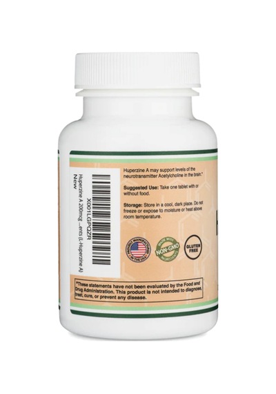 Double Wood Huperzine A 200mcg 120 Tablet.abd Menşei 3938