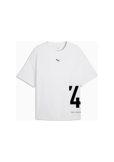 Puma Graphics Training Oversized Erkek Tişört C-pum528528p02p02 Beyaz