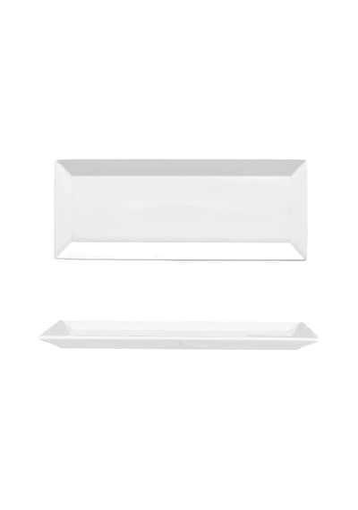 Güral Porselen Dikdörtgen Kayık Tabak 34x14 Cm MER34KY MERID