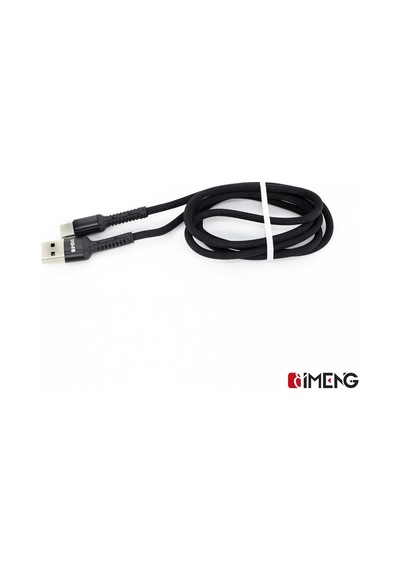 3a Usba To Type-c Pro Braided Örgülü Data Ve Hızlı Şarj Kablosu Siyah