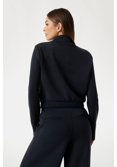Guess Olympe Modal Karışımlı Kadın Sweatshirt V4yq05kcay2 Siyah