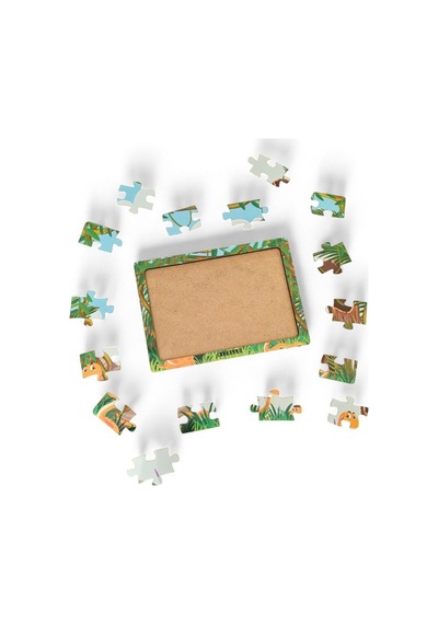 Yılanlar 16 Parça Eğitici Öğretici Ahşap Çocuk Puzzle Yapboz Bebek Çocuk Oyuncak