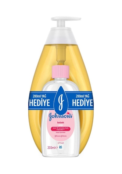 Johnson's Baby 750 ML Şampuan + 200 ML Yağ Hediye Johnson's Baby 750 ML Şampuan + 200 ML Yağ Hediye