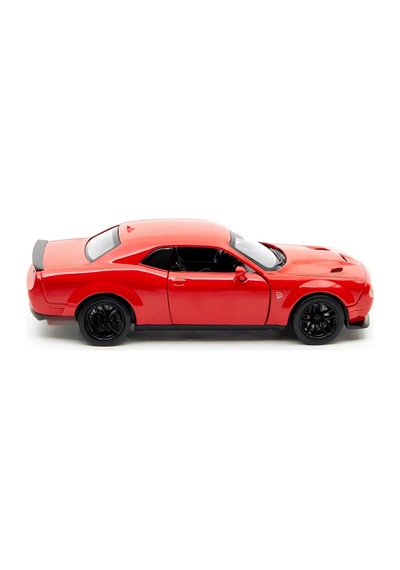 Motor Max 1:24 Ölçek 2018 Dodge Challenger Srt Hellcat Widebody Diecast Model Araba - Kırmızı Çok Renkli