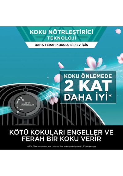 Shark Neverchange5 Clean Sense Iq Hava Temizleyicisi Max 5 Yıla Varan Filtre Ömrü - Hp300eu - Shark Ninja Renkli