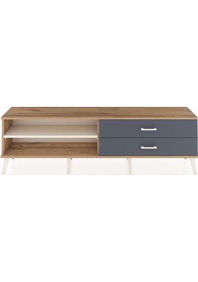 Arges Tv Ünitesi Tek Raflı 2 Çekmeceli 176x30x51 Çam-aytaşı/antrasit Aytası/antrasıt Arges Tv Ünitesi Tek Raflı 2 Çekmeceli 176x30x51 Çam-aytaşı/antrasit Aytası/antrasıt