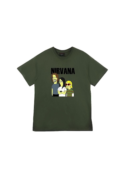 Nirvana Baskılı T-Shirt (542845617) Çok Renkli