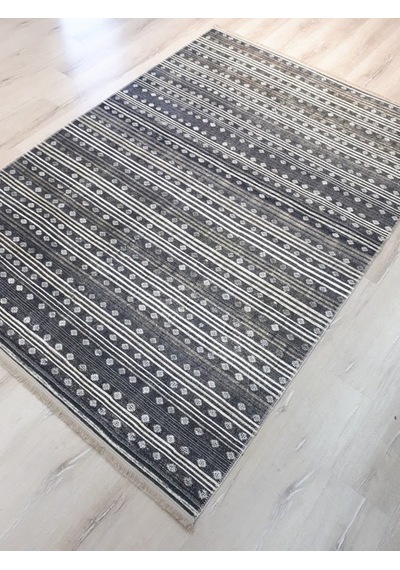 Yamalı Home Allegro 9056 Gri Kilim 160X230Cm