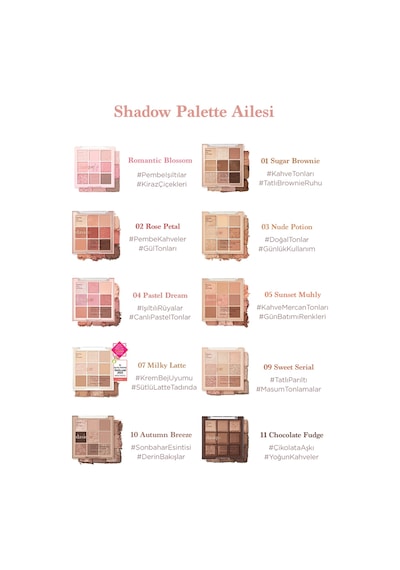Dasıque Shadow Palette 36 Dark Angel