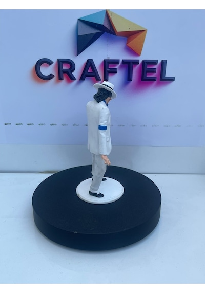 Michael Jackson Figür Koleksiyonluk Hediyelik Ürünler Masa Üstü Dekoratif Biblo 13 Cm
