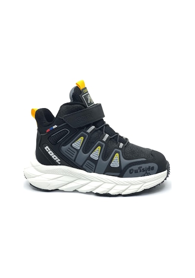 Cool Paul Ortopedik Kaymaz Hafif Taban Unisex Çocuk Bot Siyah