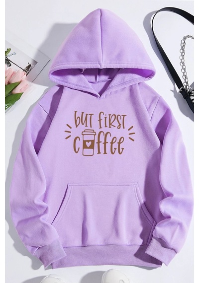 Uyguntarz Siyah Saturn Sweatshirt Lila