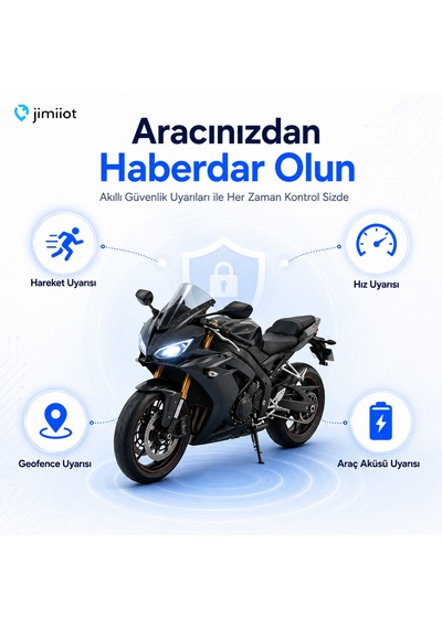 Jimiiot Jimi Iot Vl103m 4g Gps Araç Takip Cihazı Motosiklet Takip, Ip66, 9-90vjimivl103m