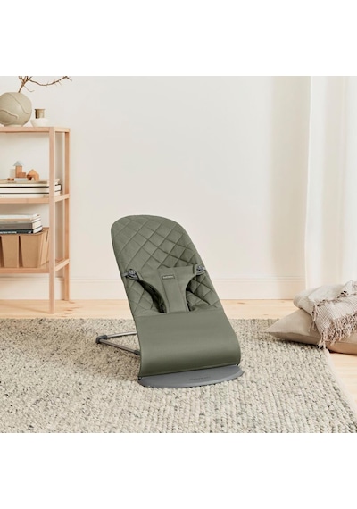 Babybjörn 2'li Set Bliss Ana Kucağı & Kanguru Mini Woven Dark Green