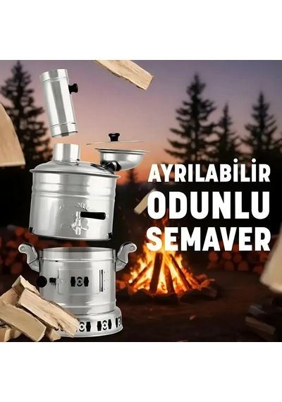 Sözenler 4 Litre Sobalı Semaver Alt Soba Çıkabilir