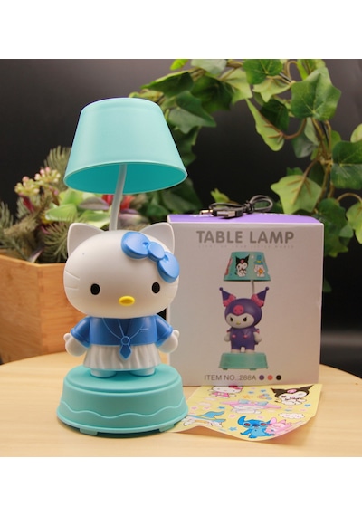Hello Kitty Kalemtraşlı Gece Lambası Şarjlı - Mavi Diğer