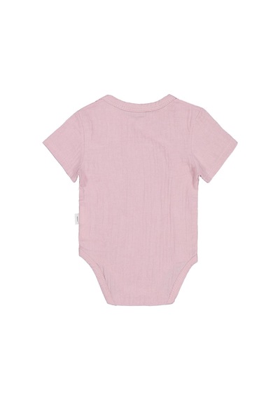 Civil Baby Ayıcık Baskılı 1-18 Ay Çıtçıtlı Badi - Pembe