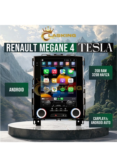 Renault Megane 4 Tesla Carplay Android Multimedia 2 Ram 32 Hafıza