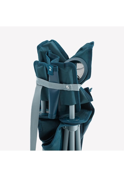 Quechua Katlanır Kamp Sandalye - Mavi - 110kg Çok Renkli
