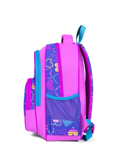 Coral High Mavi Pembe Kalpli İlkokul Çantası - Kız Çocuk 23401