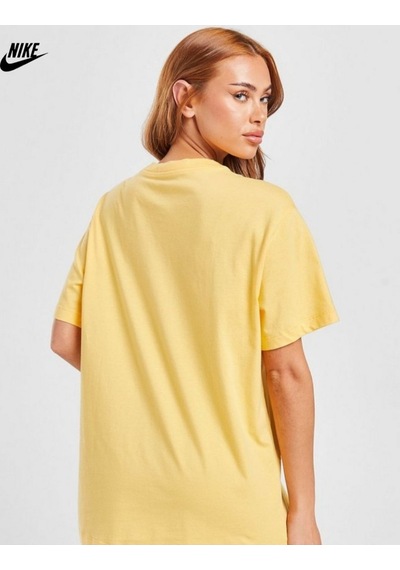 Sportswear Tee Kadın Tişört Bol Kesim Dn5697-795 Sarı