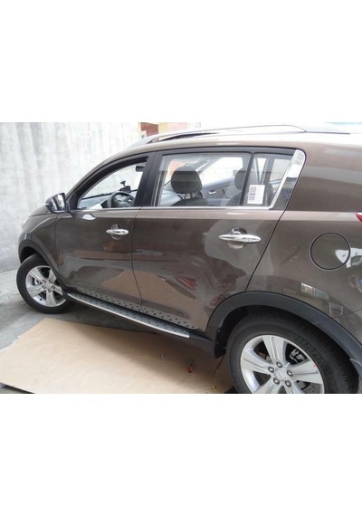 Kıa Sportage 2010 2014 Yan Basamak Koruma Sıde Step Bmw Style