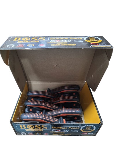 Boss 160 Mm Gümüş 85621 Oksit Kombine Pense6 Adet 6 Adet