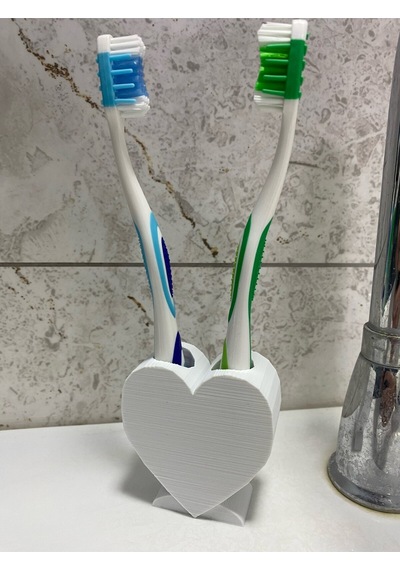 Diş Fırçası Tutucu Banyo Diş Fırçalık Ve Organizer Beyaz